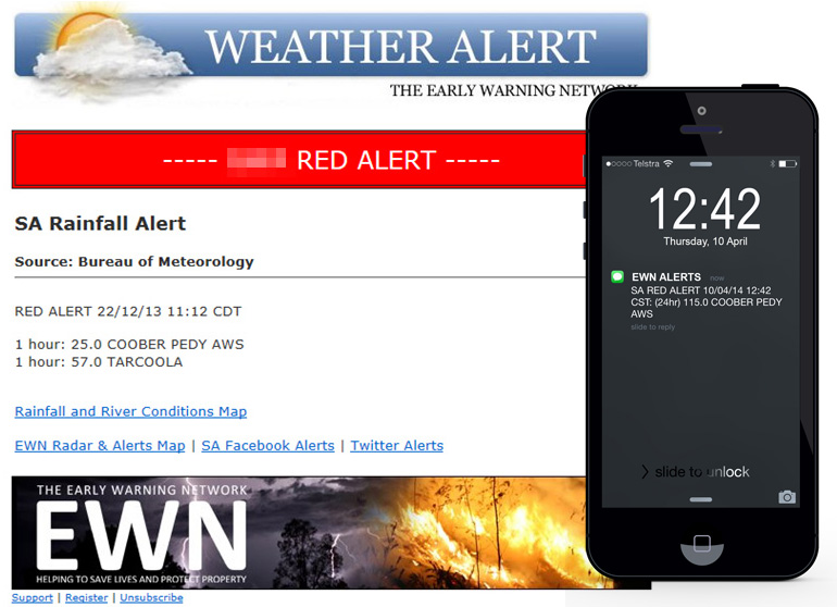 Flood / Rainfall Monitoring and Alerting